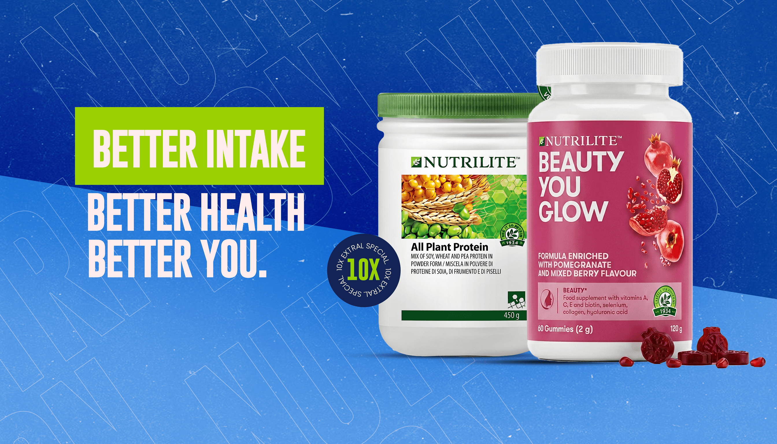 Better Intake Better Health Better You — Nutrilite